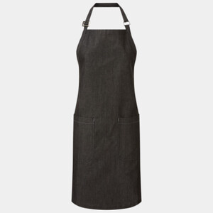 Premier Fairtrade Organic Cotton Denim Bib Apron Thumbnail