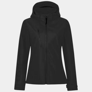 Women's venturer 3-layer hooded softshell jacket Thumbnail