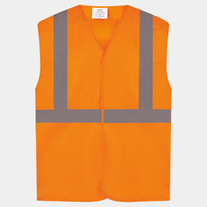 Hi-vis railway waistcoat class 2 (HVW118PE) Thumbnail