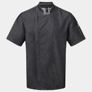 Premier Short Sleeve Zipped Chef's Jacket Thumbnail