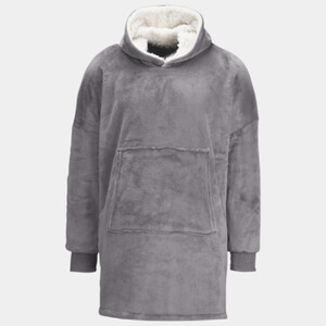The Ribbon oversized cosy reversible sherpa hoodie Thumbnail
