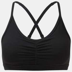 Women's TriDri® ruched sports bra (medium impact) Thumbnail