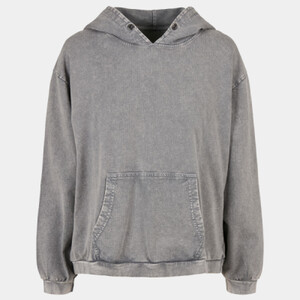 Women's acid washed oversized hoodie Thumbnail