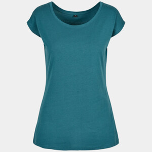 Women's wide neck tee Thumbnail
