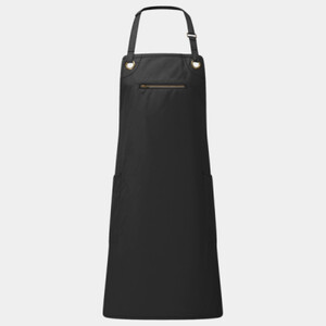 ‘Barley’ Contrast Stitch Bib Apron Thumbnail