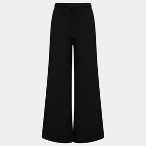 Women's sustainable fashion wide leg joggers Thumbnail