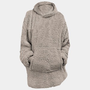 The Ribbon teddy bear fabric hoodie Thumbnail