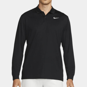 Nike Dri-FIT Victory solid long sleeve polo Thumbnail