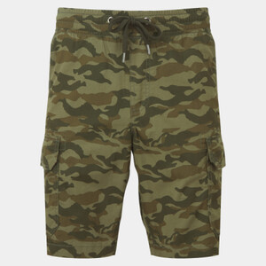 Men’s camo cargo utility shorts Thumbnail