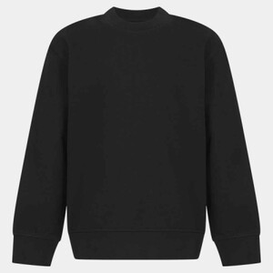 Kids sustainable fashion curved hem sweatshirt Thumbnail