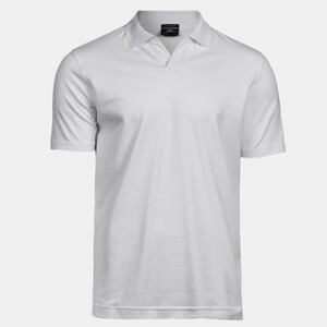 Tee Jays Luxury Stretch V Neck Polo Shirt Thumbnail