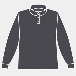 Brook Taverner Casper Knitted Long Sleeve Polo Shirt Thumbnail