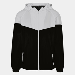 Two-tone tech windrunner jacket Thumbnail