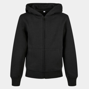Organic kids basic zip hoodie Thumbnail