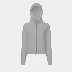 Women’s TriDri® recycled drawstring full-zip hoodie Thumbnail