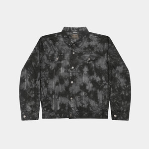 Tie-dye denim jacket Thumbnail