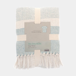 Izzy recycled throw Thumbnail