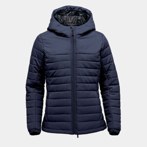 Stormtech Ladies Nautilus Quilted Hooded Jacket Thumbnail