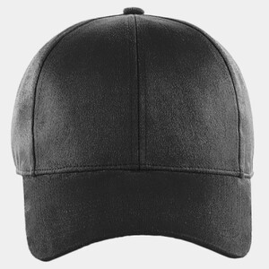 Faux Suede 6 Panel Cap Thumbnail