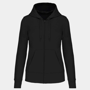 Kariban Ladies Eco Friendly Full Zip Hoodie Thumbnail