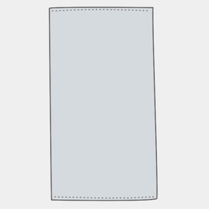 Towel City Organic Printable Border Hand Towel Thumbnail