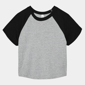 Women’s micro rib raglan baby t-shirt Thumbnail