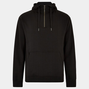 Regular fit 1/4 zip hoodie Thumbnail