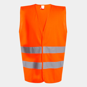 Pro hi-vis two-band easy print vest Thumbnail