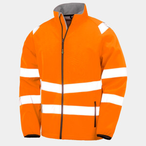 Recycled 2-layer printable safety softshell Thumbnail