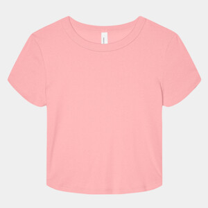 Women's Micro Rib Baby Tee Thumbnail