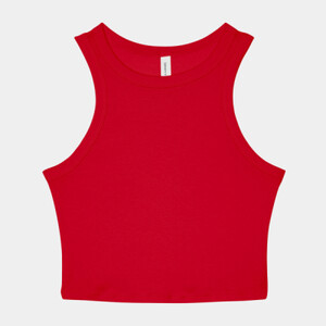 Women's Micro Rib Racer Tank Thumbnail