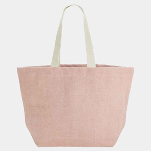 Soft Washed Jute Beach Bag Thumbnail