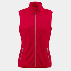 Ladies Sideflip Fleece Vest Thumbnail