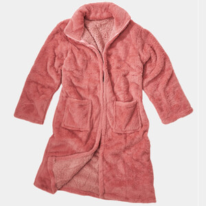 Luxury eskimo faux fur zipped gown Thumbnail