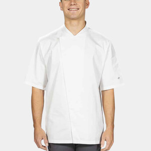 ADC Short Sleeve Asymmetric Chef's Jacket Thumbnail