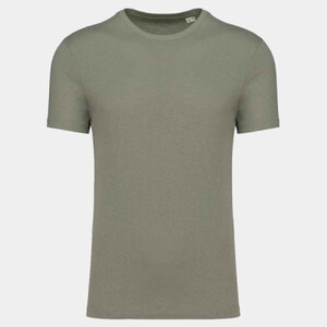 Spasso Unisex Organic Cotton Linen Blend T-Shirt Thumbnail