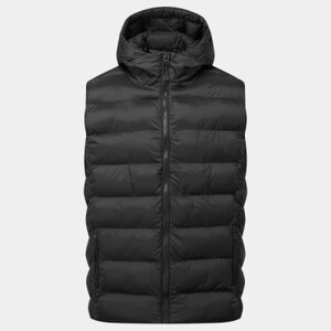 Solitude recycled hooded bodywarmer Thumbnail