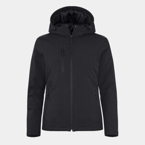 Ladies Padded Softshell Hoody Thumbnail