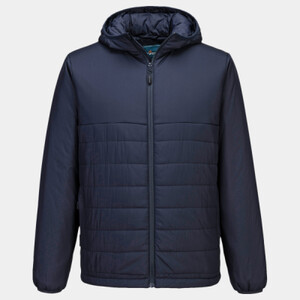 Professional hooded insulated baffle jacket (S608) Thumbnail