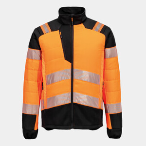 PW3 Hi-vis hybrid baffle jacket (T170) Thumbnail