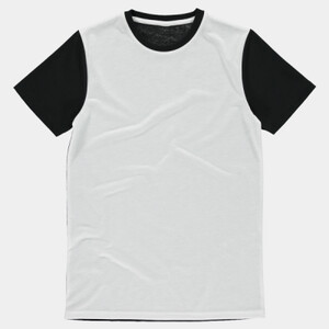 MENS WHITE PANEL T Thumbnail