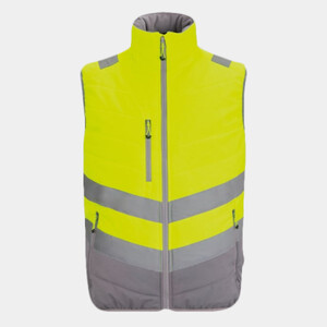 Hi-vis two-tone thermal bodywarmer Thumbnail