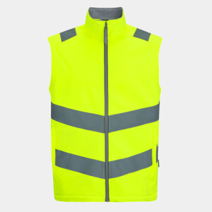Hi-Vis Pro Contract Ablaze Softshell Bodywarmer Thumbnail
