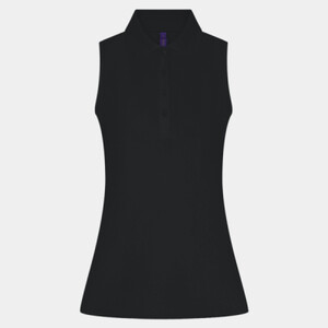 LADIES SLEEVELESS POLO SHIRT Thumbnail