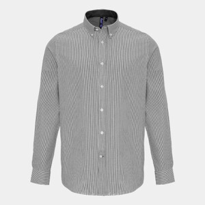 MENS RICH OXFORD STRIPES SHIRT Thumbnail