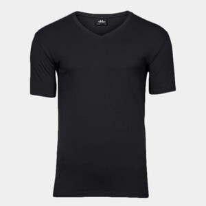 Stretch v-neck tee (401) Thumbnail