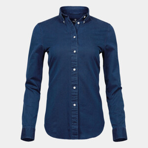 Women’s casual twill shirt (4003) Thumbnail