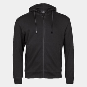 Ribbed interlock hooded full-zip (5508) Thumbnail