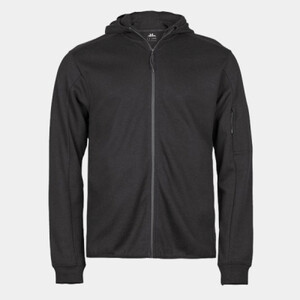 Athletic hooded full-zip sweatshirt (5706) Thumbnail