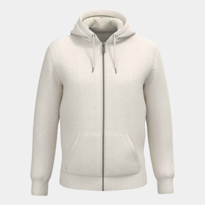 Native Spirit Unisex Sherpa lined Full Zip Sweatshirt Thumbnail